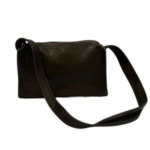 Vintage Coach 9057 Shoulder Bag – Black Glove-Tanned Leather